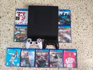 PS4 Pro 1TB + 9 Juegos y 2 Mandos
