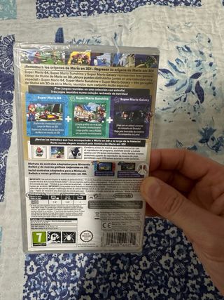 Nintendo switch super Mario 3D All Stars Nuevo