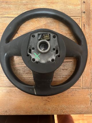 Volante de coche negro