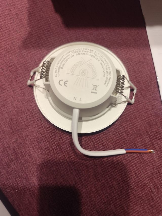 Faretto LED da incasso 12W 6 unità