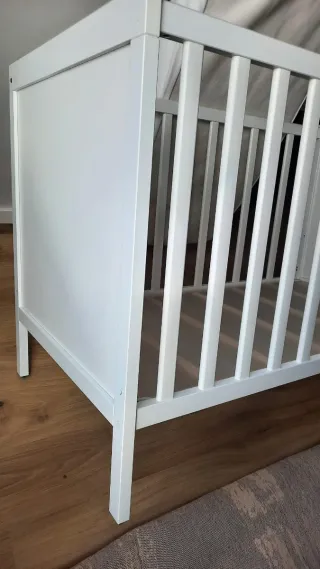 Cuna Ikea SUNDVIK Blanca