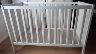 Cuna Ikea SUNDVIK Blanca