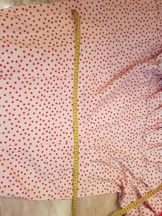 Traje de flamenca lunares rojo