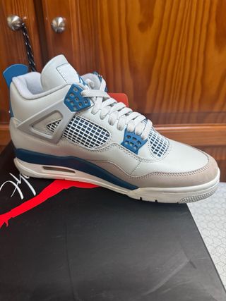 Nike Air Jordan 4 Retro Azul/Cinza