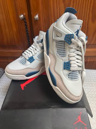 Nike Air Jordan 4 Retro Azul/Cinza