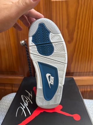 Nike Air Jordan 4 Retro Azul/Cinza