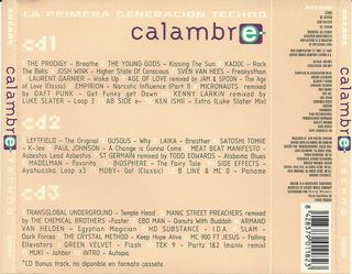 Calambre Techno 3CD Arcade