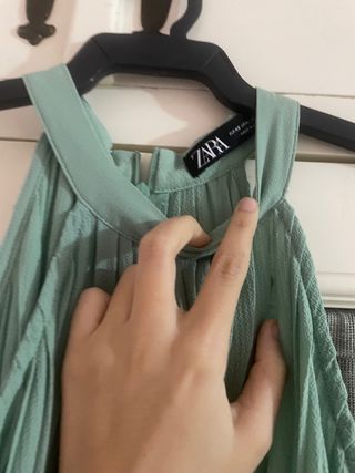 Mono elegante verde Zara