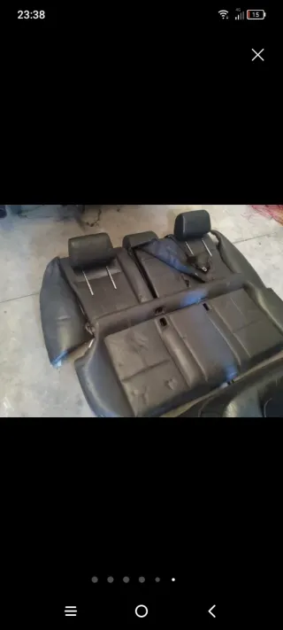 Asientos traseros cuero BMW E39 Touring