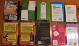 LOTE 10 LIBROS LITERATURA INFANTIL Y JUVENIL