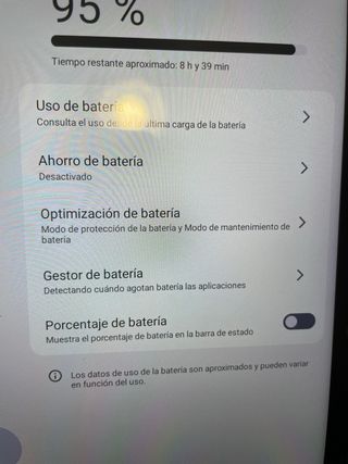 Tablet Lenovo Android Negra 