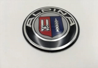 EMBLEMA VOLANTE ALPINA INSIGNIA BMW 45MM m_060