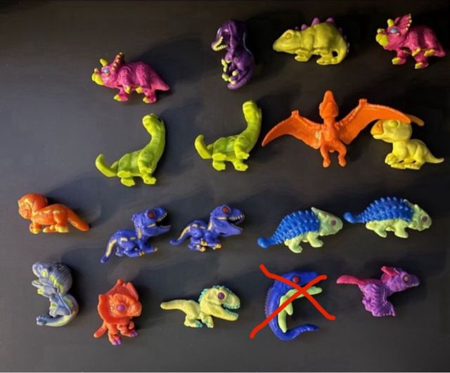 Juguetes Kinder Joy Dinosaurios
+ especial 