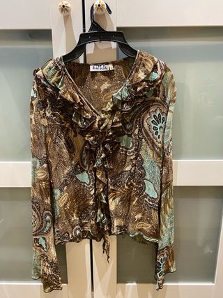 Blusa Michael Kors Talla S Estampada