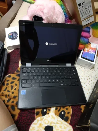 Portátil Acer spin 511 Chromebook táctil se dobla