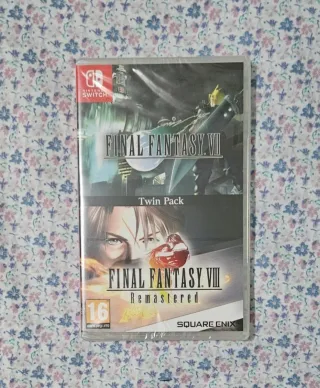 PRECINTADO🇪🇸Final Fantasy 7 y 8 Twin Pack switch