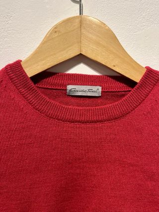 Jersey Lana Rojo Emidio Tucci