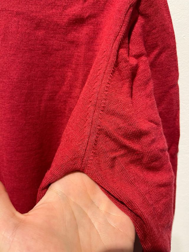 Jersey Lana Rojo Emidio Tucci