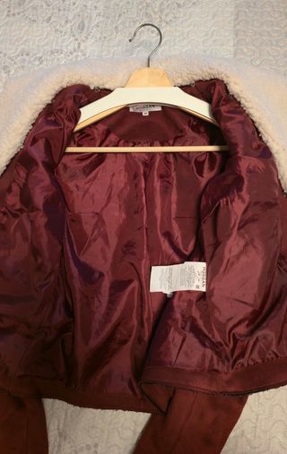Chaqueta Biker Morgan Talla 38 Roja