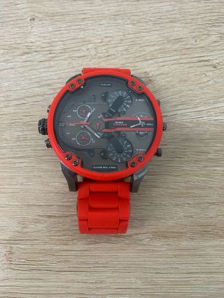 Reloj Diesel DZ7370 Cronógrafo Rojo