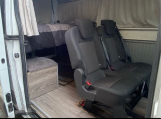 Asientos Camper Dobles con Cinturones