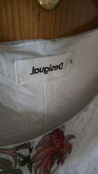 Blusa Desigual Talla Única Estampado Floral