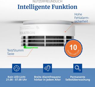Detector de humo Hekatron Genius Plus X