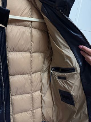 Chaqueta Cazadora Blauer acolchada negra
