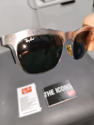 Gafas de sol Ray-Ban Wayfarer Plata B&L