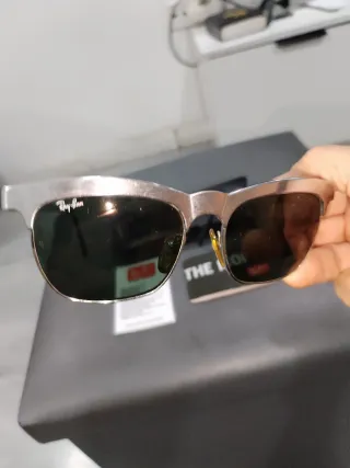 Gafas de sol Ray-Ban Wayfarer Plata B&L