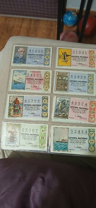 Estrazioni dei biglietti della National Lottery 1970