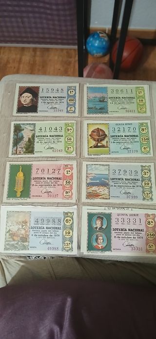 Estrazioni dei biglietti della National Lottery 1970