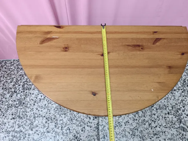Mesa plegable de madera