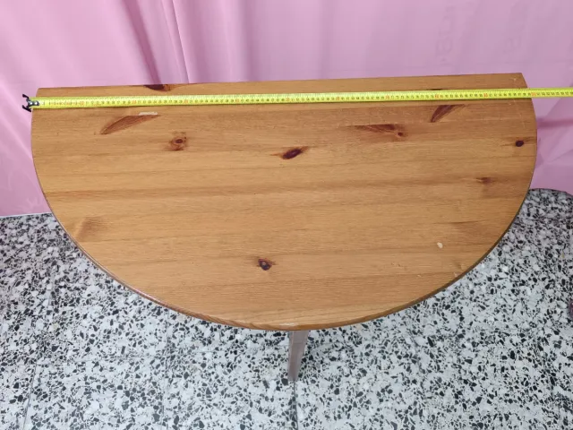 Mesa plegable de madera