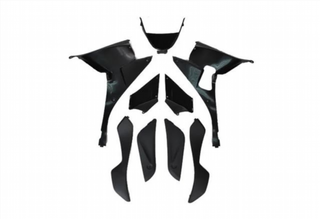 CARENADO HONDA PINTADO CBR 600RR NEGRO 2007-2008