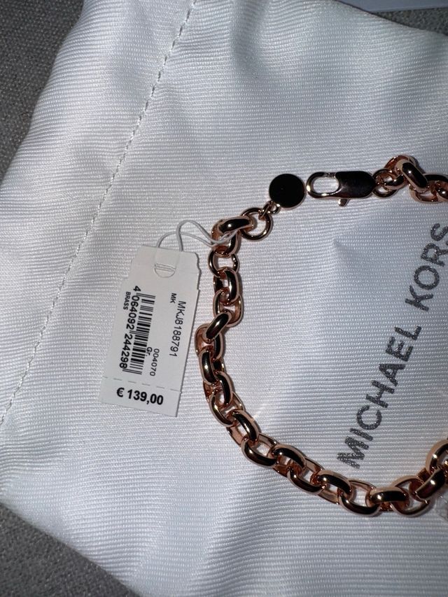 Pulsera Michael Kors Corazón Oro Rosa