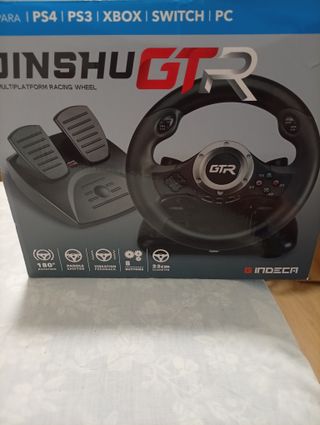 Volante GTR Jinshu Racing Wheel PS4/PS3/XBOX/Pc