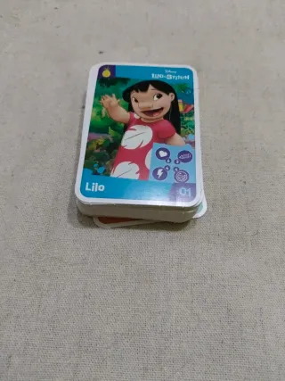 Cromo Lilo & Stitch Carrefour Hora de Jugar