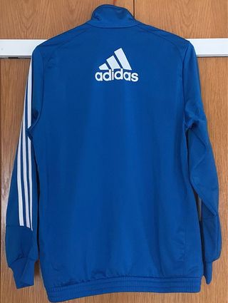 Chaqueta Adidas manga larga azul 