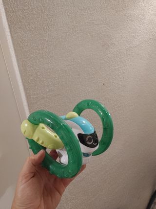 Robot gatear para bebés con luces y sonido