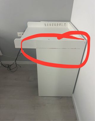 Cambiador IKEA SMÅSTAD Blanco 3 cajones
