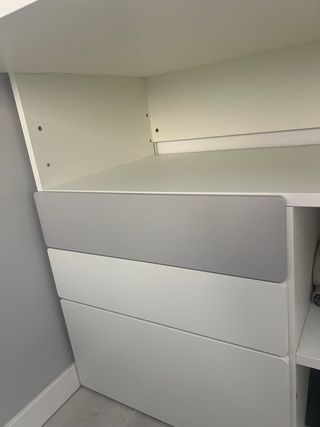 Cambiador IKEA SMÅSTAD Blanco 3 cajones