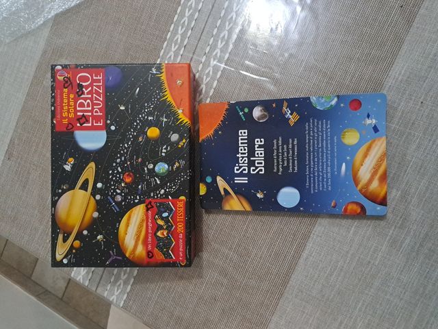 Puzzle Il Sistema Solare Usborne Libro 200 Tessere