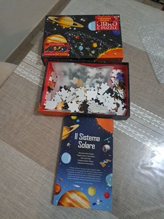 Puzzle Il Sistema Solare Usborne Libro 200 Tessere