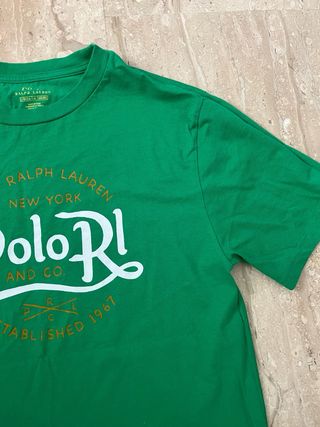 Camiseta Polo Ralph Lauren Verde Algodón 