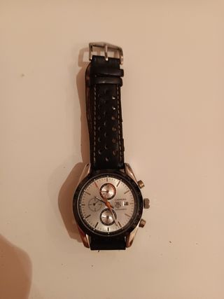 TAG Heuer Carrera Automático Plata Negro