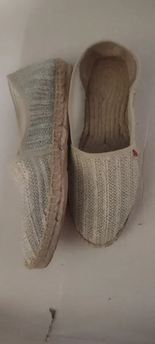 Alpargatas de esparto beige