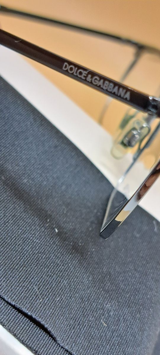 Gafa montura Plata y Negro