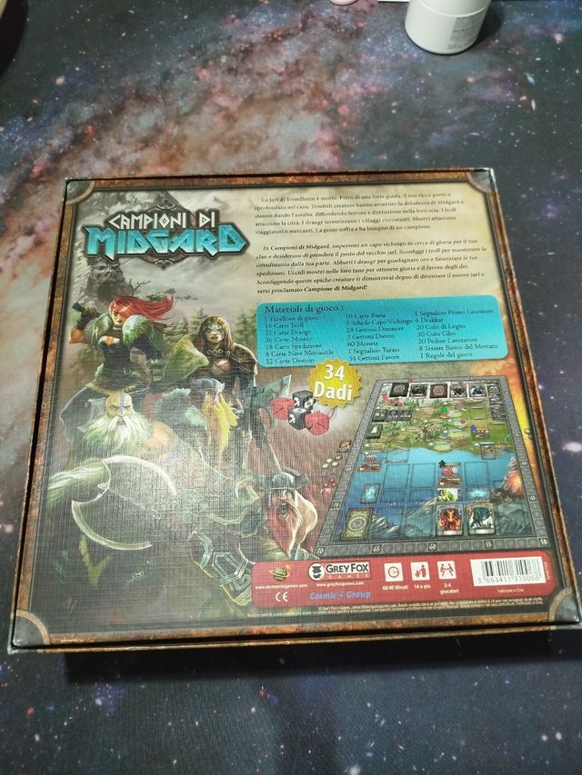 Campeones de Midgard Juego de Mesa