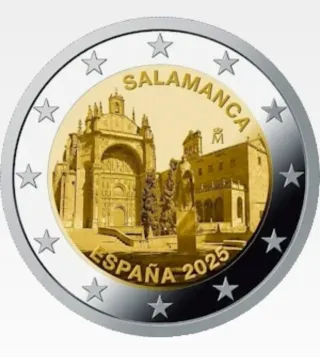 Moneda Conmemorativa España Salamanca 2025